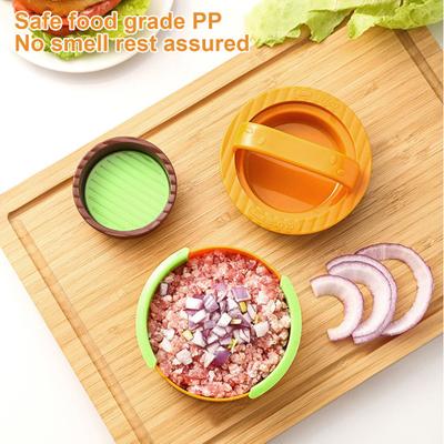 Пресс для бургеров Слайдер для приготовления котлет Сэндвич-резак для фаршированных бургеров Мясо Говядина