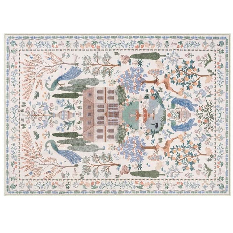 Modern Abstract Living Room Carpet Luxury Large Bedroom Bedside Decorative Rug Ideal Soft Non-Slip Sofa Coffee Table Floor Mat