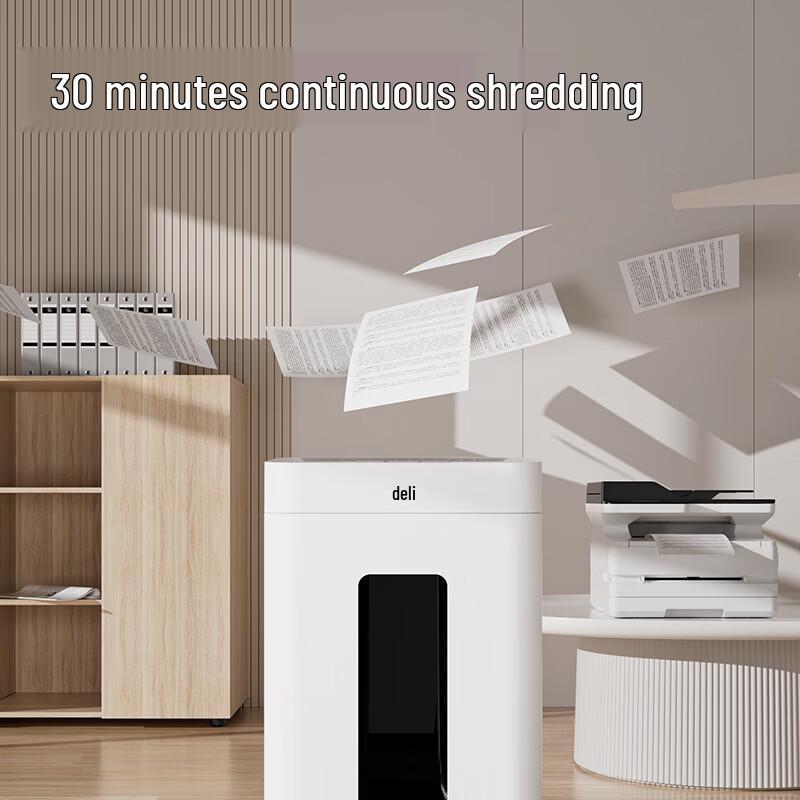 Deli GA530 P-5 High-Security Micro-Cut Paper Shredder CN plug (adapter included)