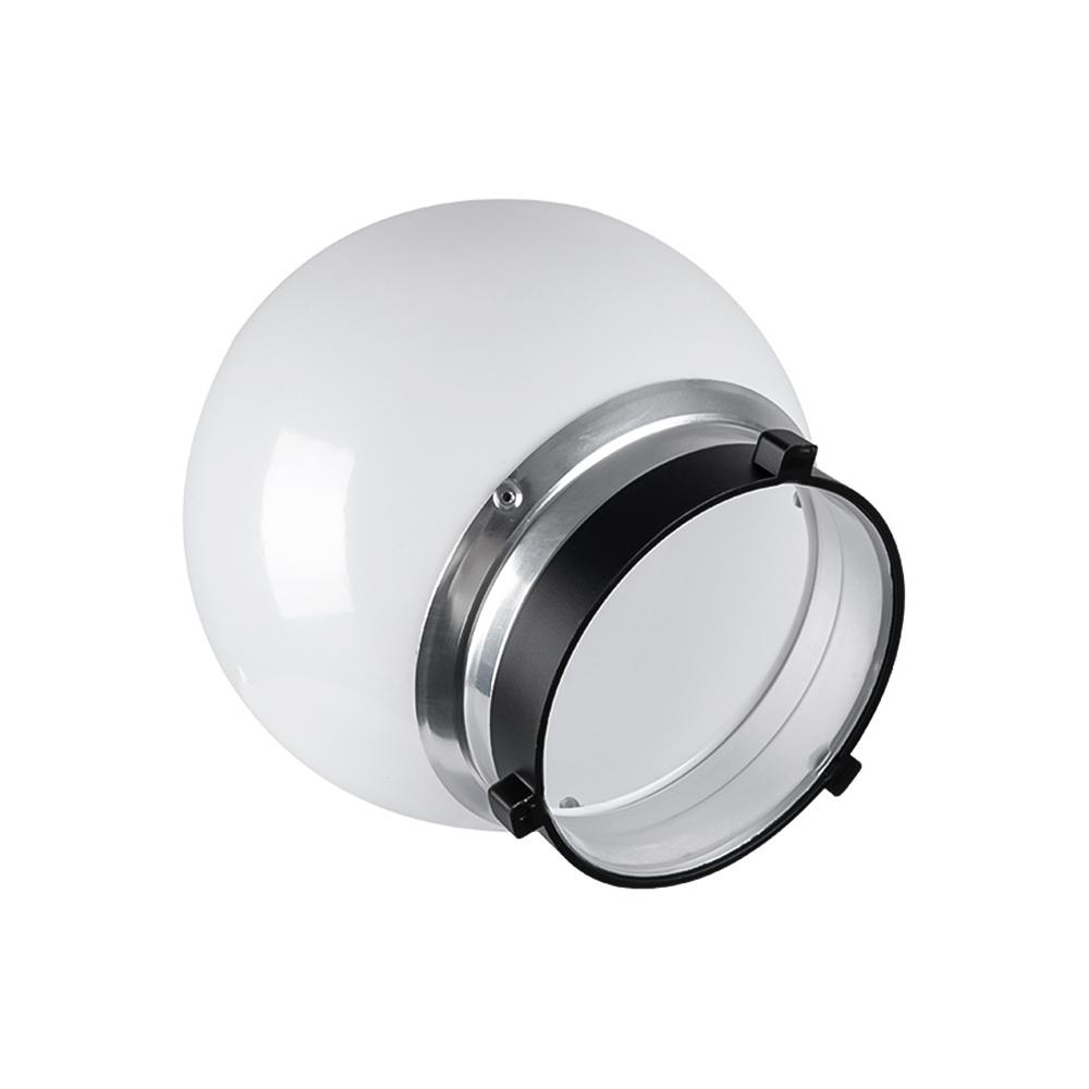 15cm 6in Soft Light Ball for Photography Translucent Diffuser Ball Flash Light Ball Diffuser Dome with Bowens Mount