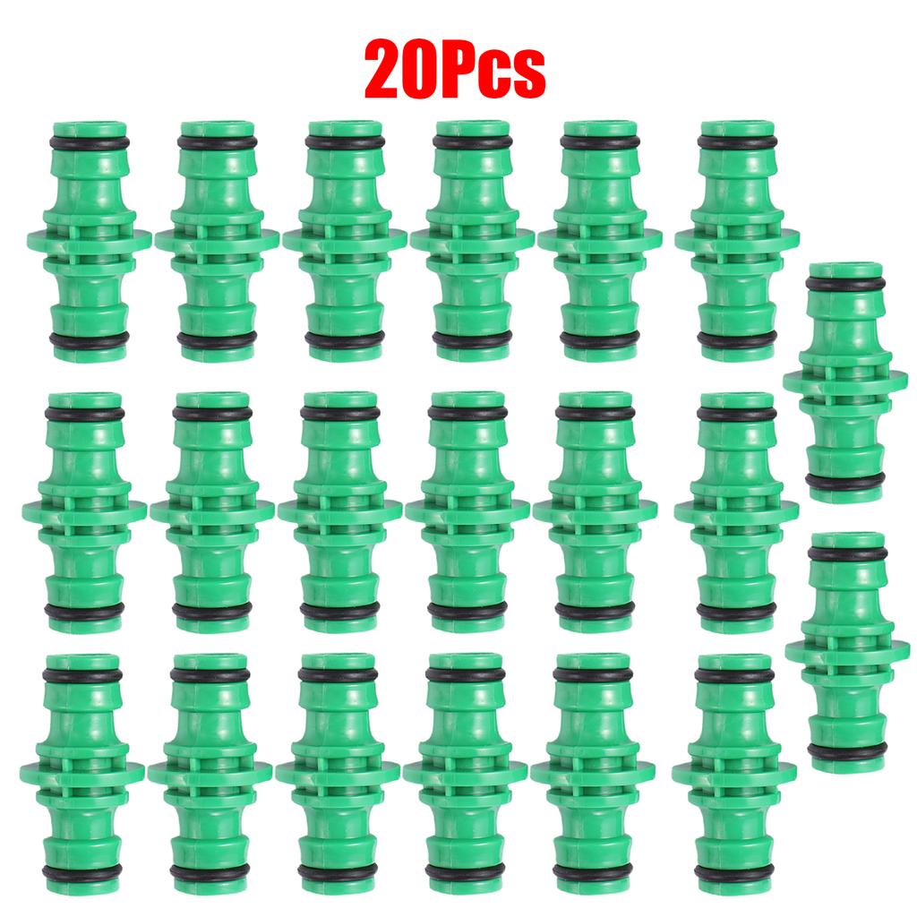 5 шт. двойной удлинитель для шлангового соединителя для садовой трубы, быстроразъемное соединение, фитинг для системы полива и полива