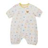 Open Allover Made In Birth Baby Yellow [MIKI HOUSE] Pre-all Rompers, Front, Pattern, Japan, Boys, Girls, Newborns, Preparation, Clothes, 40-1278-680,