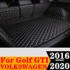 Waterproof Highly Covered Car Trunk Mat Tail Boot Pad Carpet Cover Cargo Liner For Volkswagen VW Golf GTI 2016