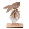 Easter Wooden Bunny Tabletop Decor Easter Wooden Craft Ornaments for Home Office Decoration