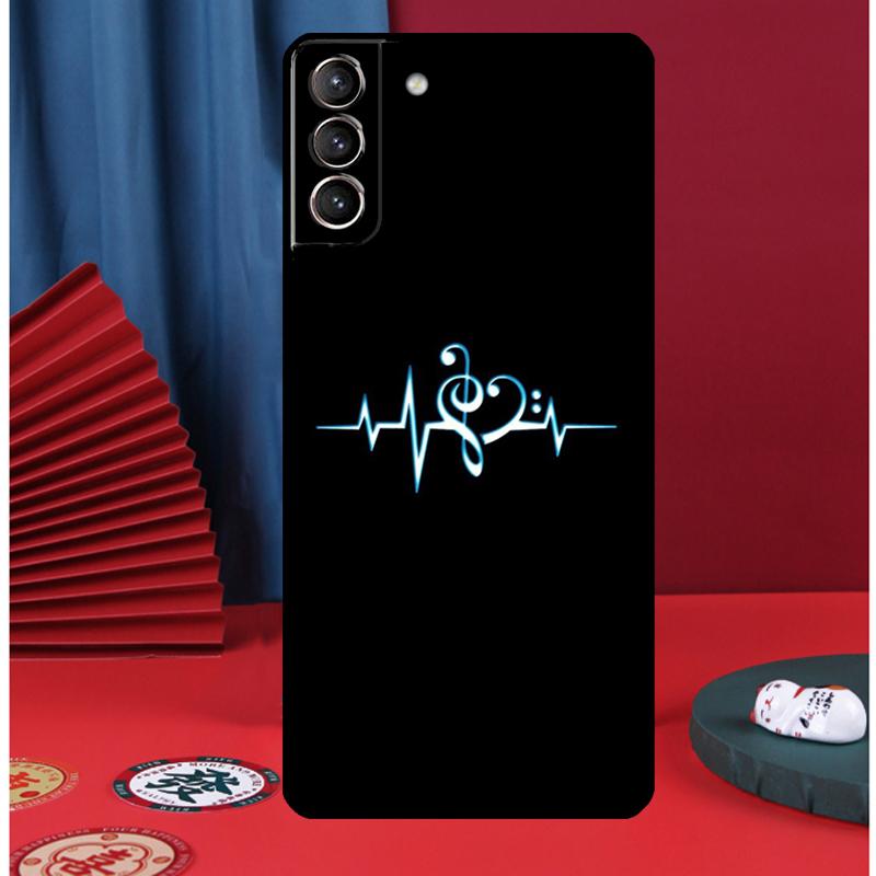 Чехол для телефона с нотами и скрипичным ключом для Samsung Galaxy S24 Ultra S9 S10 S20 FE S21 S22 S23 Plus S25 Ultra Задняя крышка