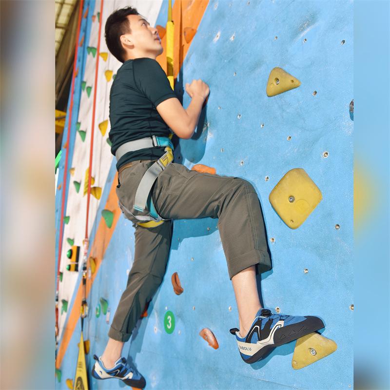 Rock Climbing Shoes Basic Youth Indoor and Outdoor Bouldering Shoes Breathable Climbing Special Training Shoes Foreign Trade