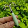 10pcs 13g-89g Octopus Bait Sleeve-fish Wood Shrimp Lures Squid Hook with Fish Eyes  Fishing Tackle