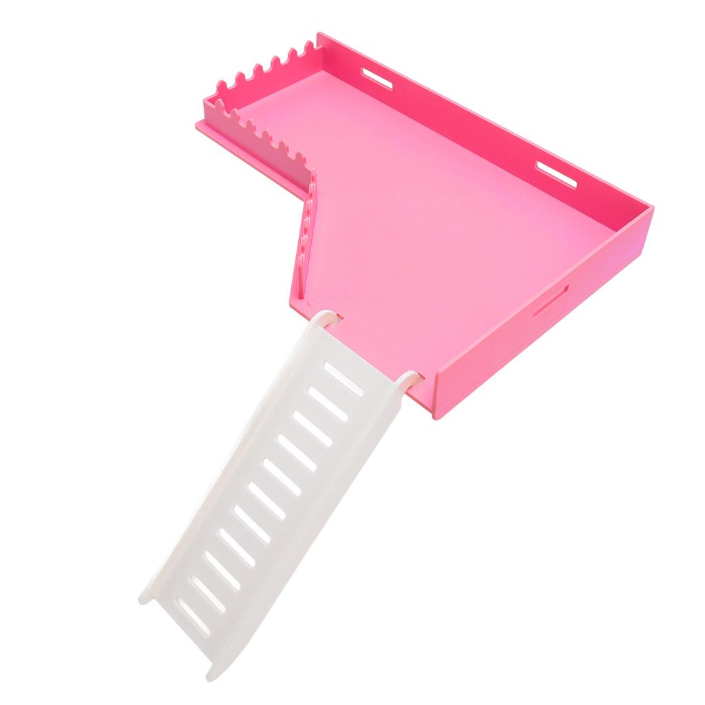 Платформа для хомяка, безопасная игрушка для упражнений, пластиковая платформа для стояния хомяка с лестницей для морской свинки