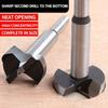 Industrial-Grade Woodworking Hole Opener – Alloy Head for Wood Panels, Door Panels & Extended Punching Drills