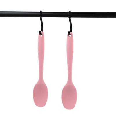 Силиконовая ложка, кухонная ложка, миксер, лопаточка для масла, длинная ручка, ложка для перемешивания