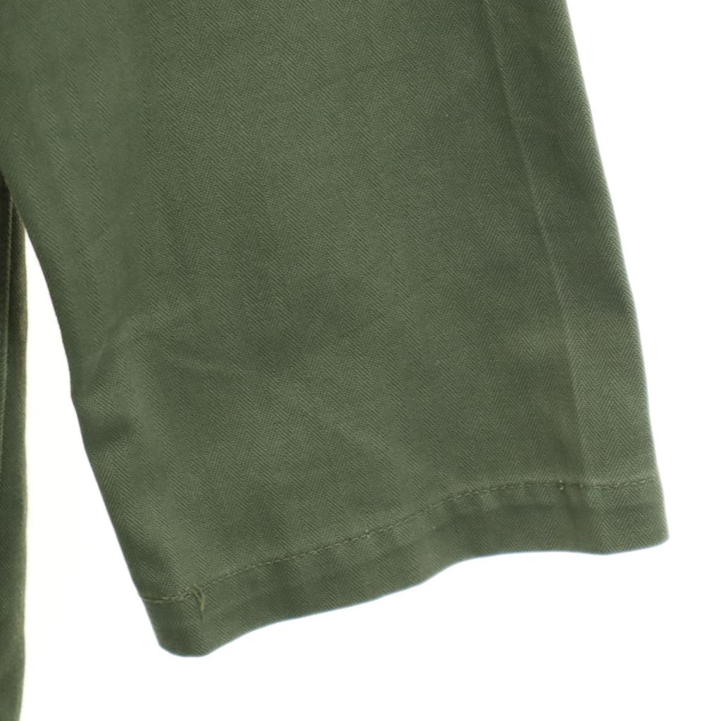 Vintage Военная куртка в елочку цвета хаки Мужская Б/У