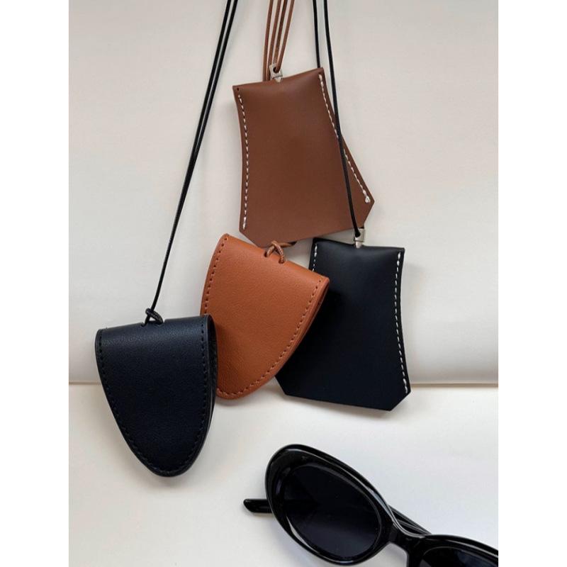 Магнитный кожаный клип для ожерелья для солнцезащитных очков: Женская многофункциональная цепочка для хранения очков и аксессуаров