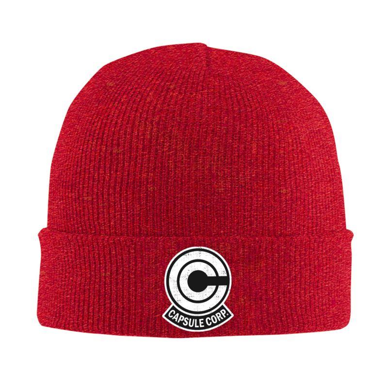 Dragon Capsule Ball Corp Print Beanie Hat Adults Knitted Hat Soft Warm Skullies Beanies Cap Autumn Winter Outdoor Bonnet Hats