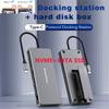 Multi Usb Hub Hdmi 4k Vga Adapter To Splitter 3 Port Usb Hub With Ssd Enclosure Usb-c Type C For Macbook Laptop Docking Station