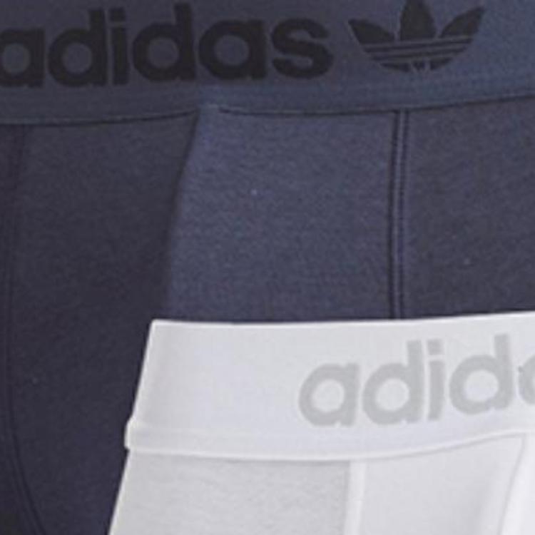 adidas Дышащие трусы-боксеры с буквенным принтом, 2 пары, мужское нижнее белье 4A4M51-908