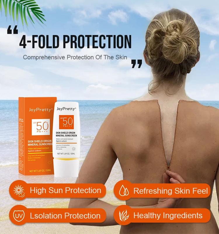 Солнцезащитный крем SPF 50, солнцезащитный крем, солнцезащитный крем, солнцезащитный крем, увлажняющий солнцезащитный крем для ухода за кожей лица, тела, 50 мл