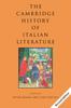 Книга The Cambridge History of Italian Literature