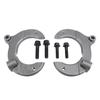 1 Pair Brake Caliper Brackets GH9826 Forged Steel Disc Brake Caliper Brackets with Mounting Bolts