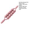Double Row Massage Stick with Roller Muscle Sore Pain Relief Deep Tissue Relaxation Physical Therapy Leg Arm Belly Back Full Body Roller Massager