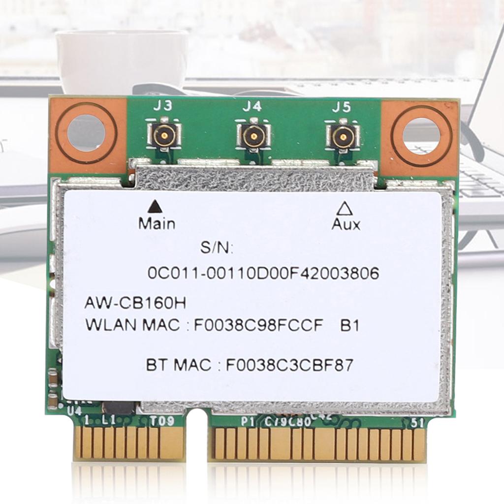 Сетевая карта Gigabit AC1300M MINI PCI E Интерфейс Поддержка Bluetooth 4.0 BCM94360HMB