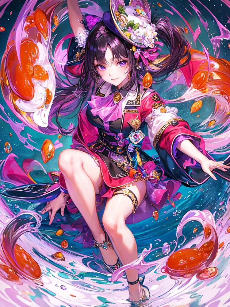 Новая Япония Аниме 5D DIY Алмазная Картина Мозаика Вышивка Мультфильм Девушка Алмазная Вышивка Крестом Домашнее Украшение Подарок