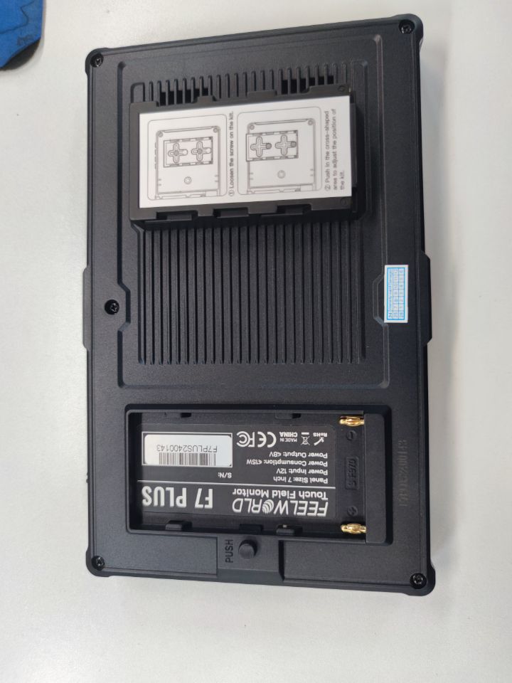 FEELWORLD F7 PLUS 7-дюймовый цифровой зеркальный фотоаппарат, полевой монитор, видеомонитор, сенсорная панель управления, вход HDMI 4K