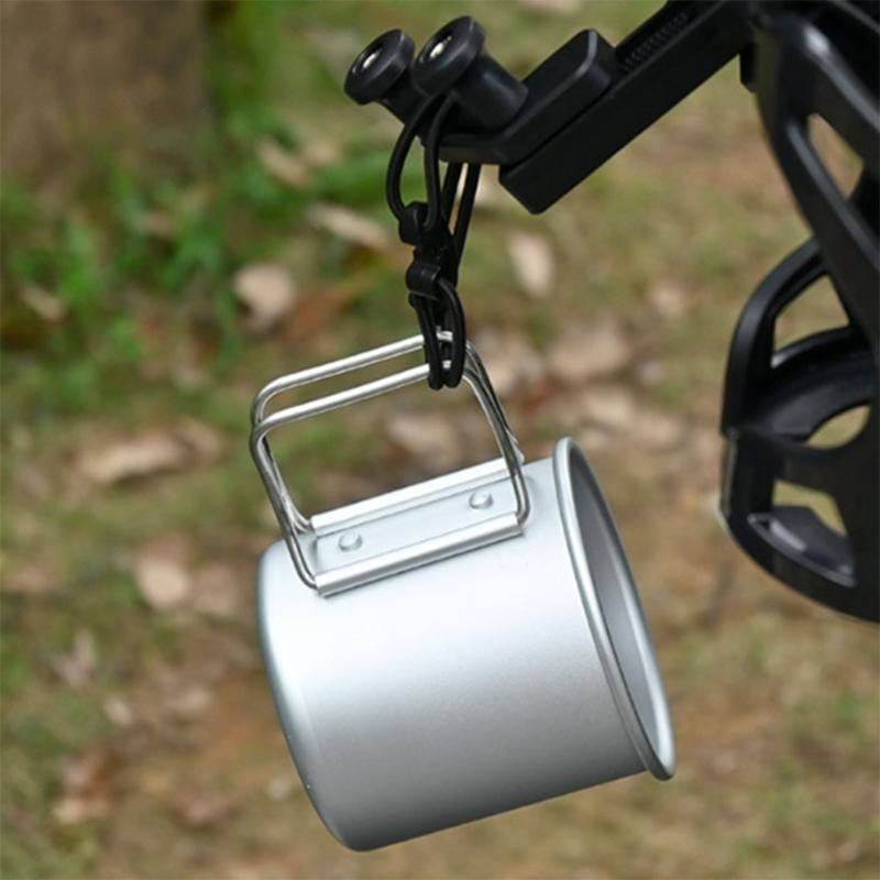 Универсальный зажим для крепления шнура с регулируемой длиной и механизмом быстрого отпускания для организации туристического снаряжения