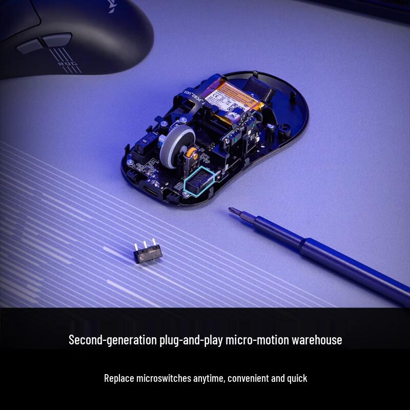 ROG Keris II Ace RGB Wireless Gaming Mouse with AimPoint Pro Sensor