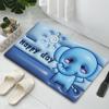 Cartoon Diatom Mud Bathroom Toilet Cushion Kitchen Foot Mat Cartoon Image Floor Mat Absorbent Non-slip Door Mat
