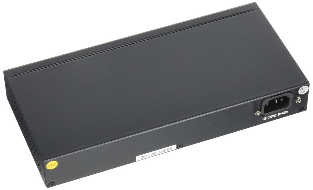 FXC Gigabit Fanless Switching Hub ES1008VL3 Warranty 8-port [Manufacturer's Included]