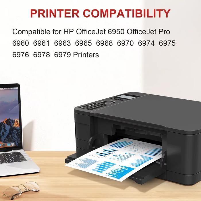 Cartouche d'Encre - YONGER POUR ELLE - HP 903XL - Multi-couleurs - Compatible - 55ml Noir