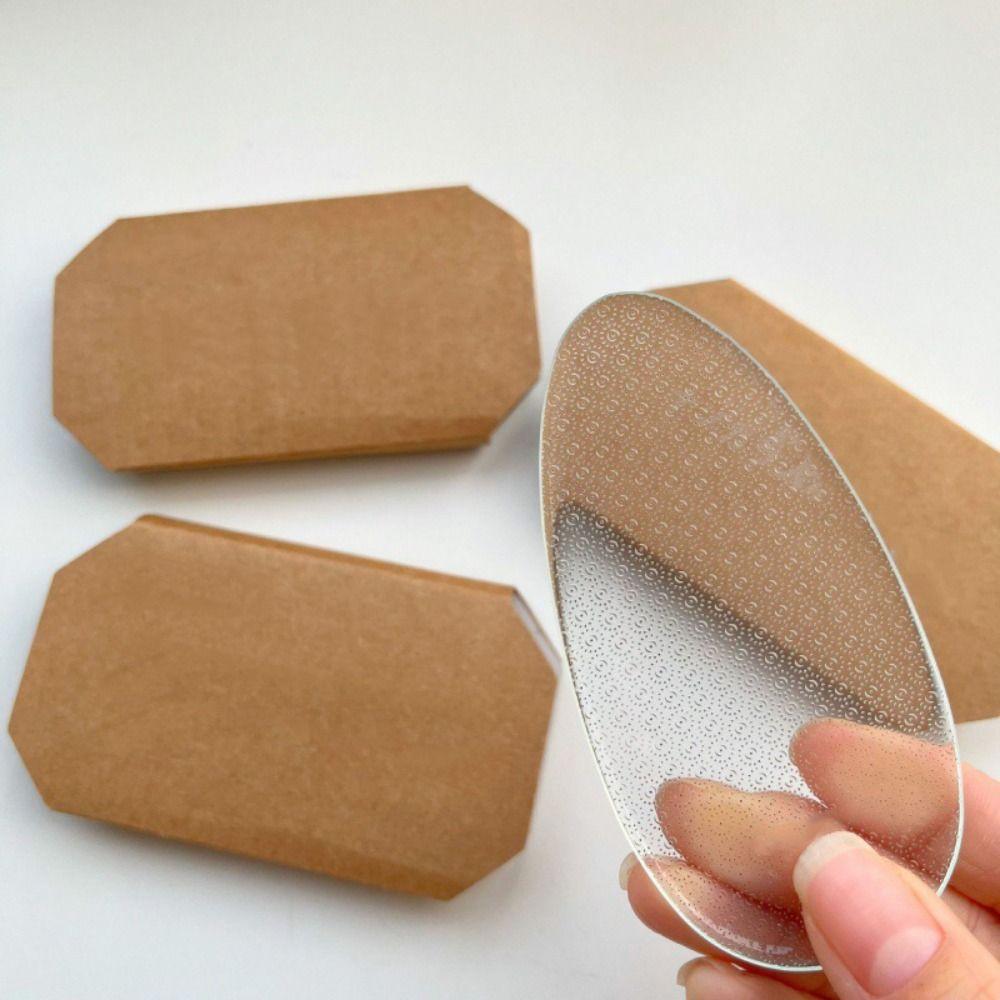 Glass Heel File Tool Wet Dry Dual Use Pedicure Tool Clear Nano Foot File Exfoliating Tool