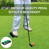 Тренажер для гольфа Swing Trainer Компактный портативный простой в использовании 15-градусный корректирующий педаль для ног Тренировочное приспособление для гольфа