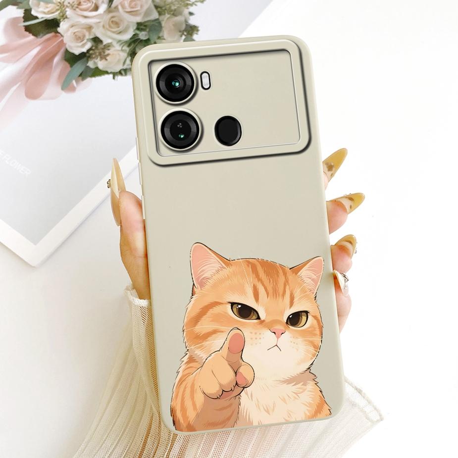 Чехол для Itel P40 Plus P683L Роскошный Чехол с Конфетным Покрасом Мягкий ТПУ Матовый Чехол для Телефона Для Itel P40 P 40 ItelP40 P40+ Задняя Крышка Сумки