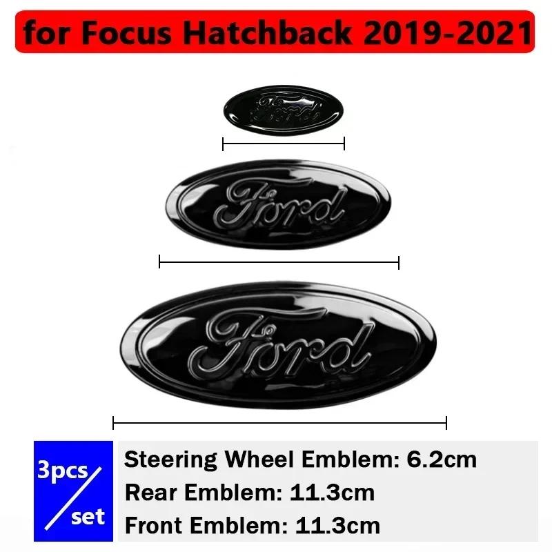 Новая наклейка на автомобиль 2026 года для Ford Передний задний значок для Ford Edge STline Kuga Focus Хэтчбек Седан Mondeo Taurus Escort Значок автомобиля S