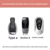 TXF4   Fashion Car Key Case Cover For Mercedes Benz A B C E Class GLS GLA GLK GLC CLS CLA AMG W204 W205 W212 W463 W176 Keychain Fob