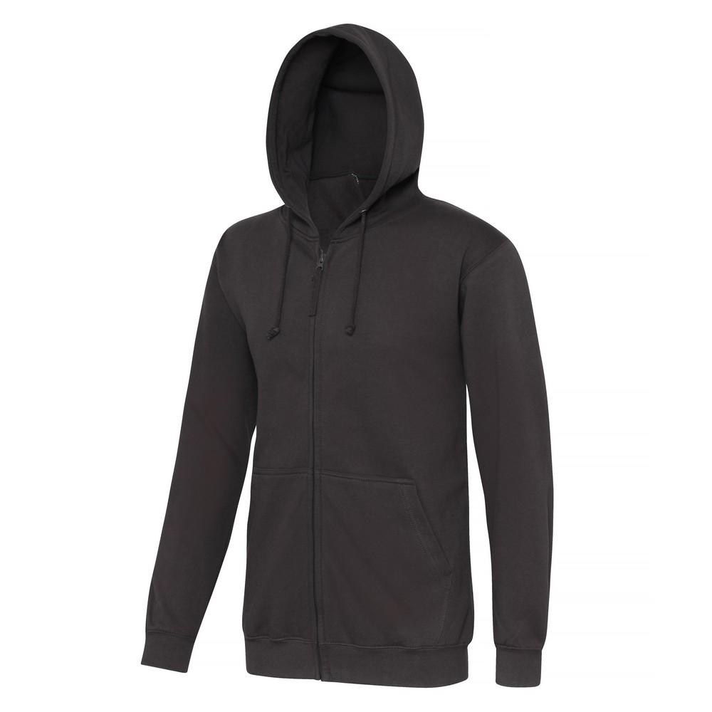 Awdis Plain Mens Hooded Full Zip Hoodie / Zoodie
