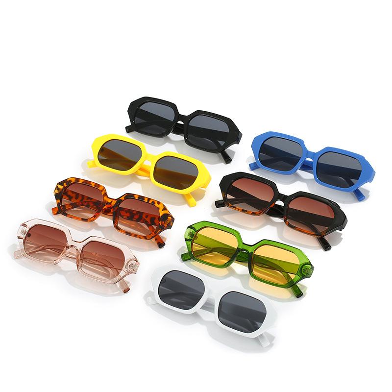 Summer New Sunglasses Uv-Proof Polygonal Glasses European And American Hip-Hop Personalized Women'S Sunglasses