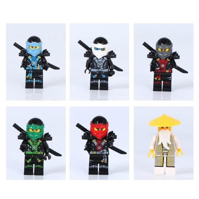 1 Набор Модель Храма Ниндзя Строительные блоки Сборные кирпичи Игрушка Детские развивающие игрушки Креативные подарки