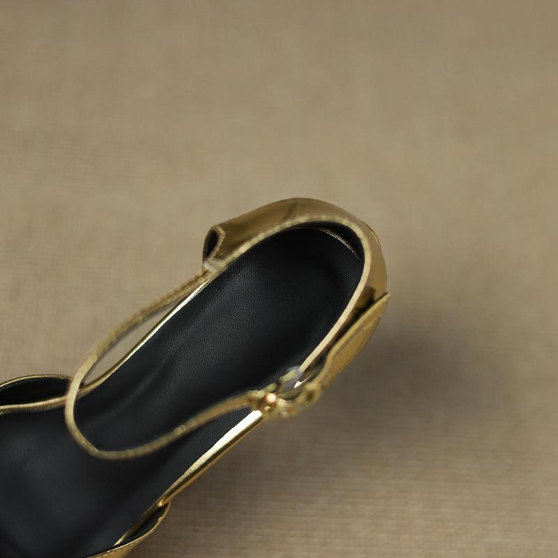 Модные женские новые весенне-летние цветные кожаные туфли с квадратным носком на высоком каблуке, сандалии с крупной эластичной пряжкой на ремне