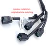 Для Peugeot 206 207 3008 4008 5008 307 308 408 C4L C2 301 Sega new Elysee жгут проводов форсунки топливной системы разъем 9661675380 656905