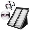 16 ячеек витрина для очков солнцезащитные очки ящик для хранения очков ювелирные изделия органайзер