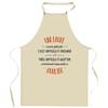 Tablier de cuisine - Une Laure Aussi Géniale - Impression bretonne - Coton épais résistant - Fabrication française