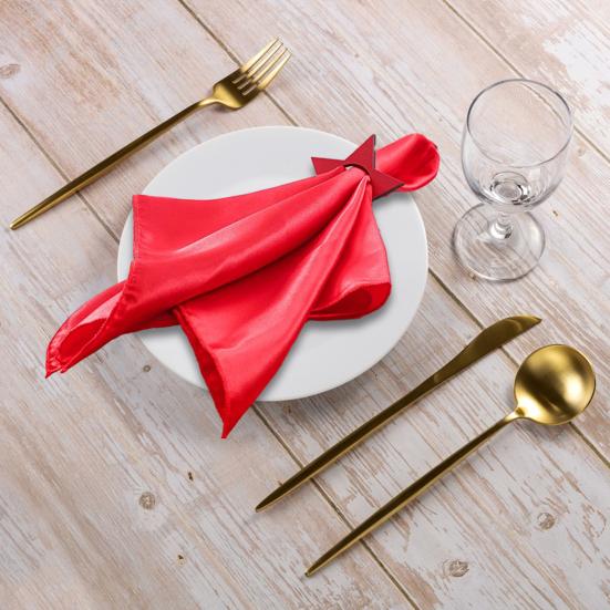 12 шт. Патриотические кольца для салфеток Красно-бело-синие деревянные кольца для салфеток в виде звезд Многоразовый держатель для ткани для коктейлей на 4 июля День памяти для свадебной вечеринки