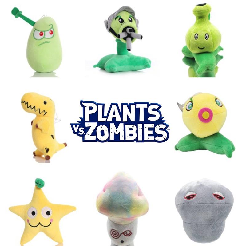 Очаровательная плюшевая игрушка Горохострел из игры Plants Vs Zombies Для Малышей Детей Рождественские Подарки На День Рождения