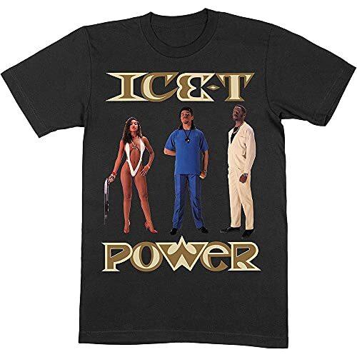 Ice-T T Shirt Power Album Cover Logo Rap Official Mens Black M