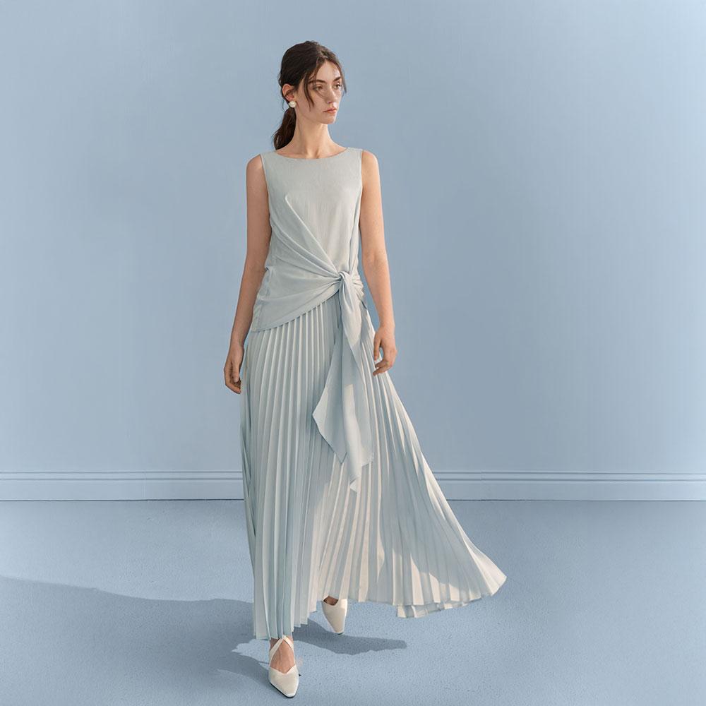 Waiwaiaiem Yy_Waist Fake Long Dress