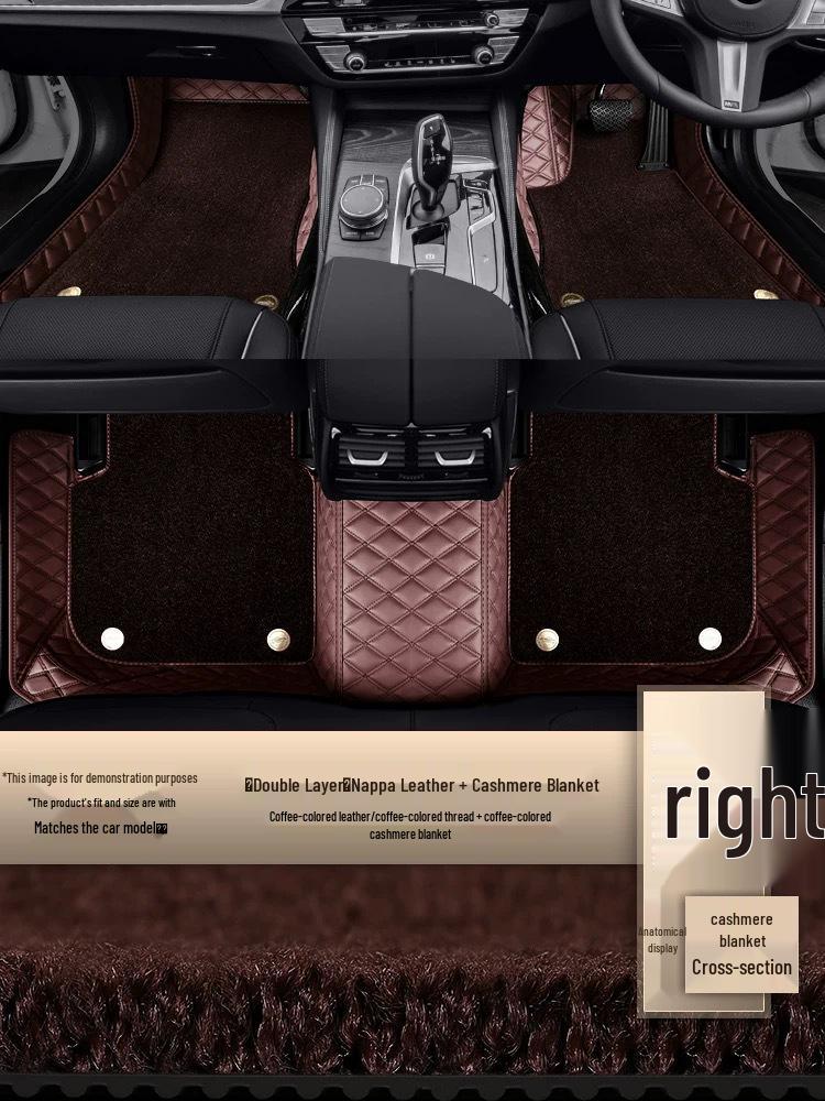 Коврики в салон Mini Cooper F55 с правым рулем (Сингапур)