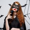 Маска кошки Уникальная форма Легко надевать и снимать Милая Очаровательная Маскарад Mardi Gras Модный показ Фестиваль Селфи Фото Вечеринка Аксессуар