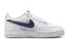 Nike Air Force 1 Low Impact Next Nature Двойной Свуш Белый Черный Синий GS FD0688-100